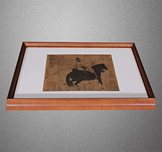 枣庄市书画装裱配框服务案例